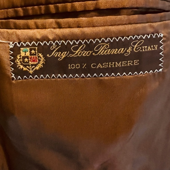 Jack Victor Montreal Loro Piana 100% Cashmere Tan Blazer 42R - Picture 6 of 8